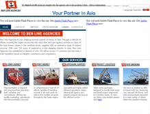 Tablet Screenshot of benlineagencies.com
